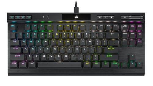 Corsair K70 RGB TKL Champion Series Mechanical Gaming keyboard kaina ir informacija | Klaviatūros | pigu.lt