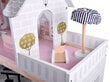 Medinis lėlių namas su LED apšvietimu kaina ir informacija | Žaislai mergaitėms | pigu.lt