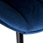 Velby Velvet kėdė, mėlyna kaina ir informacija | Virtuvės ir valgomojo kėdės | pigu.lt