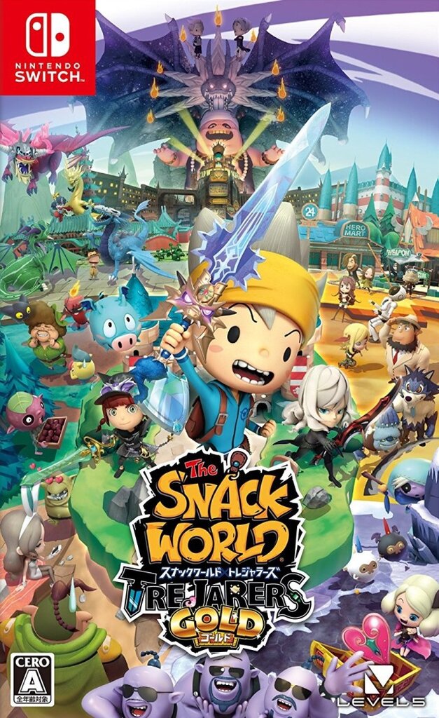 Snack World: The Dungeon Crawl - Gold, Nintendo Switch kaina ir informacija | Kompiuteriniai žaidimai | pigu.lt