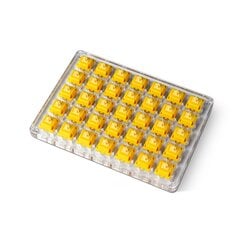 Keychron Gateron Cap Switch - Golden Yellow | 35шт. цена и информация | Клавиатуры | pigu.lt