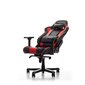 DXRACER KING K99-NR juoda/raudona ergonominė kėdė kaina ir informacija | Biuro kėdės | pigu.lt