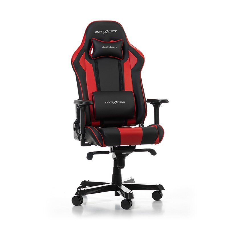 DXRACER KING K99-NR juoda/raudona ergonominė kėdė kaina ir informacija | Biuro kėdės | pigu.lt