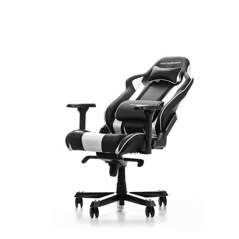 DXRACER KING K99-NW juoda/balta ergonominė kėdė kaina ir informacija | Biuro kėdės | pigu.lt