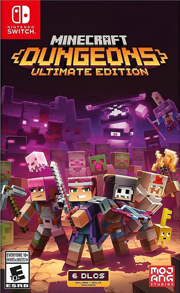 Minecraft Dungeons: Ultimate Edition, Nintendo Switch kaina ir informacija | Kompiuteriniai žaidimai | pigu.lt