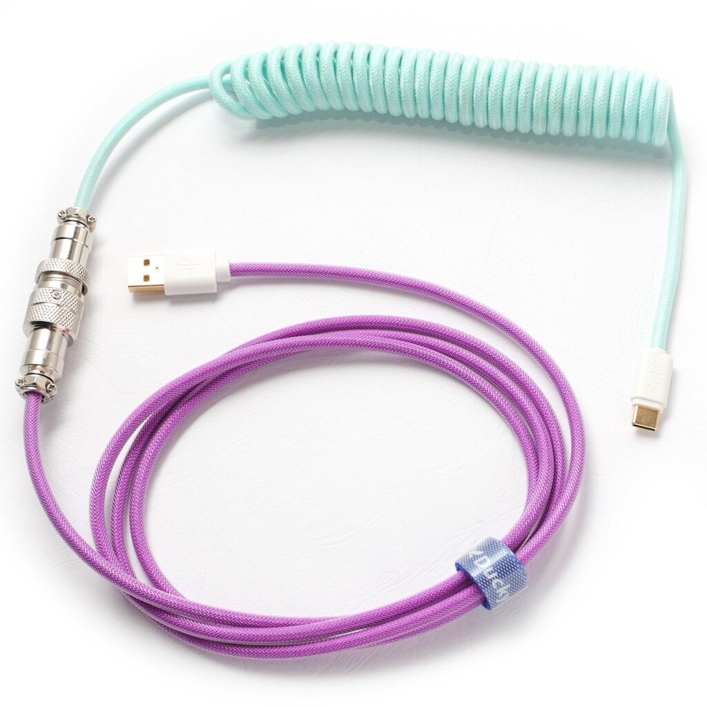 Ducky Frozen Llama Premicord Custom USB Cable | 1.8m kaina ir informacija | Laidai telefonams | pigu.lt