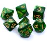 Perliniai kauliukai Rebel RPG Dice Set - Pearl - Green kaina ir informacija | Stalo žaidimai, galvosūkiai | pigu.lt