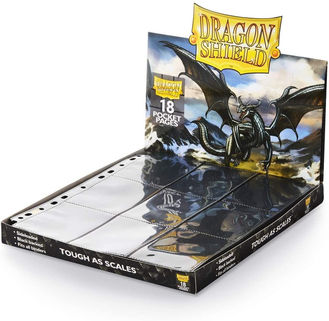 Dragon Shield 18-Pocket Pages Display (50 Psl.) цена и информация | Stalo žaidimai, galvosūkiai | pigu.lt