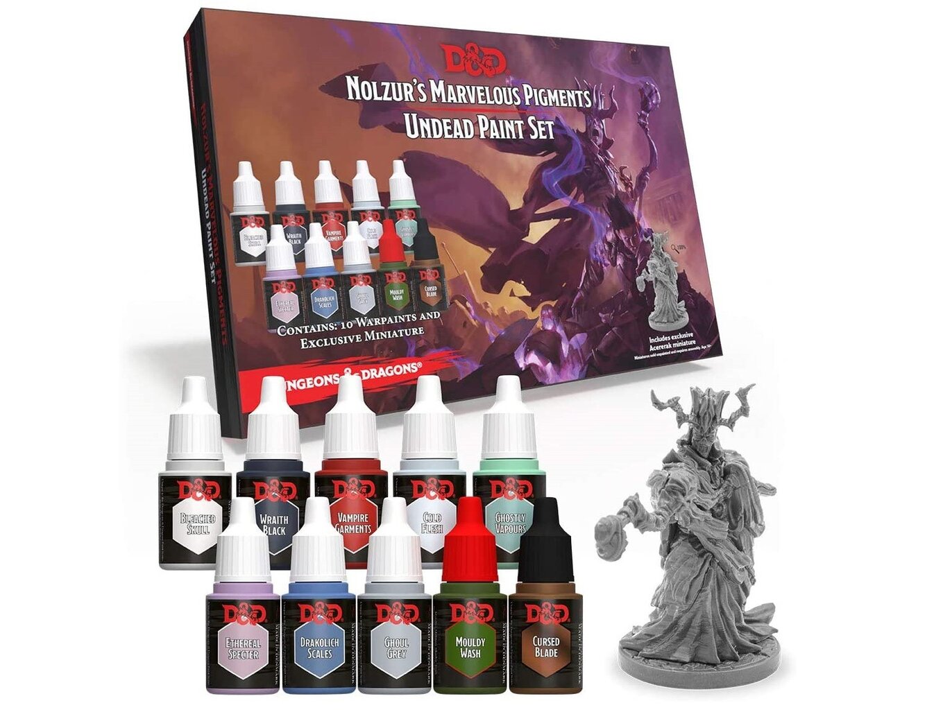 Stalo žaidimas D&D Nolzur's Marvelous Pigments - Undead Paint Set kaina ir informacija | Stalo žaidimai, galvosūkiai | pigu.lt