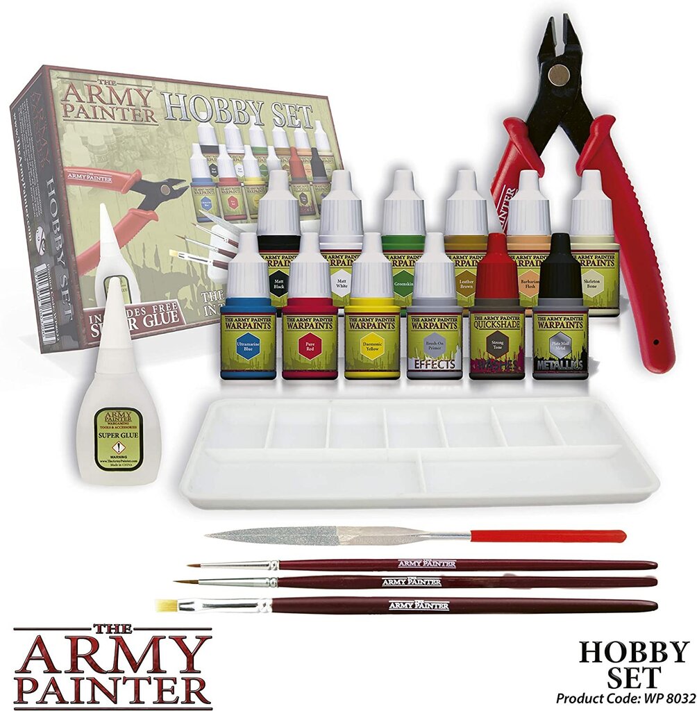 Rinkinys The Army Painter - Hobby Set цена и информация | Piešimo, tapybos, lipdymo reikmenys | pigu.lt