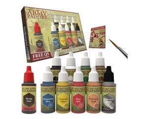 Dažų rinkinys The Army Painter - Warpaints Starter Paint Set цена и информация | Принадлежности для рисования, лепки | pigu.lt