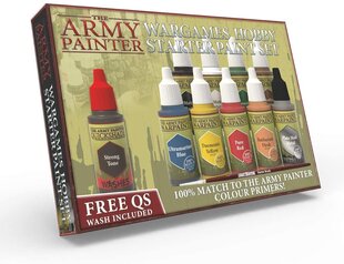 Dažų rinkinys The Army Painter - Warpaints Starter Paint Set цена и информация | Принадлежности для рисования, лепки | pigu.lt