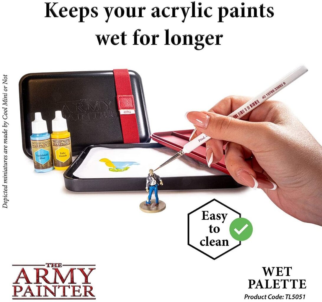 Drėgna paletė The Army Painter - Wet Palette kaina ir informacija | Piešimo, tapybos, lipdymo reikmenys | pigu.lt