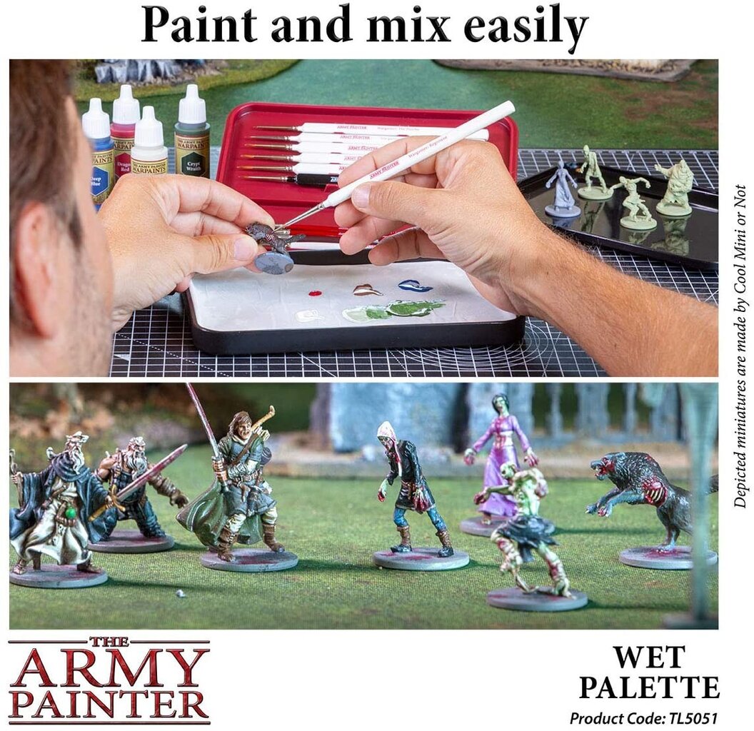 Drėgna paletė The Army Painter - Wet Palette kaina ir informacija | Piešimo, tapybos, lipdymo reikmenys | pigu.lt