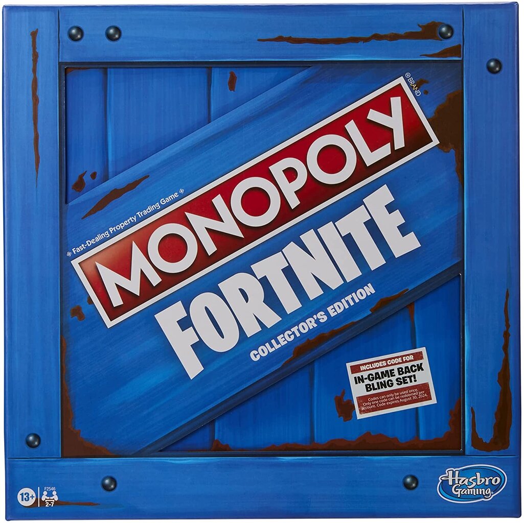 Žaidimas Monopoly: Fortnite Collector's Edition kaina ir informacija | Stalo žaidimai, galvosūkiai | pigu.lt