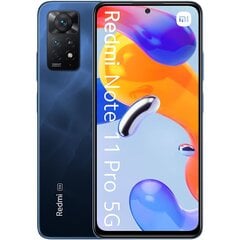 Xiaomi Redmi Note 11 Pro 5G 6/128GB Atlantic Blue цена и информация | Мобильные телефоны | pigu.lt