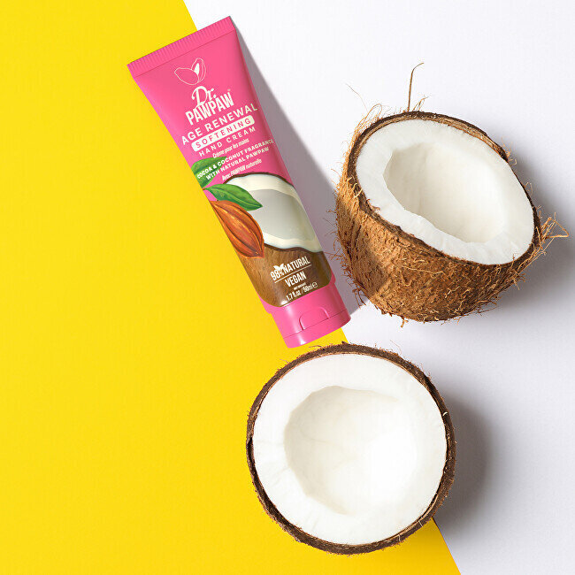 Minkštinamasis rankų kremas Dr. Pawpaw Cooca & Coconut Softening Hand Cream, 50 ml цена и информация | Kūno kremai, losjonai | pigu.lt