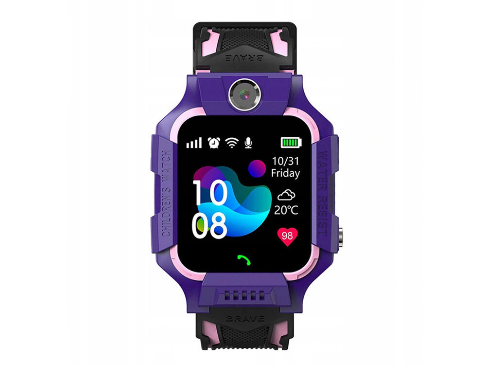 VG-06212 Red/Violet/Turquoise kaina ir informacija | Išmanieji laikrodžiai (smartwatch) | pigu.lt