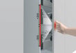 Blum TIP-ON durelių atmetiklis, įgrežiamas 76 mm, su magnetu, pilkos spalvos kaina ir informacija | Kiti priedai baldams | pigu.lt