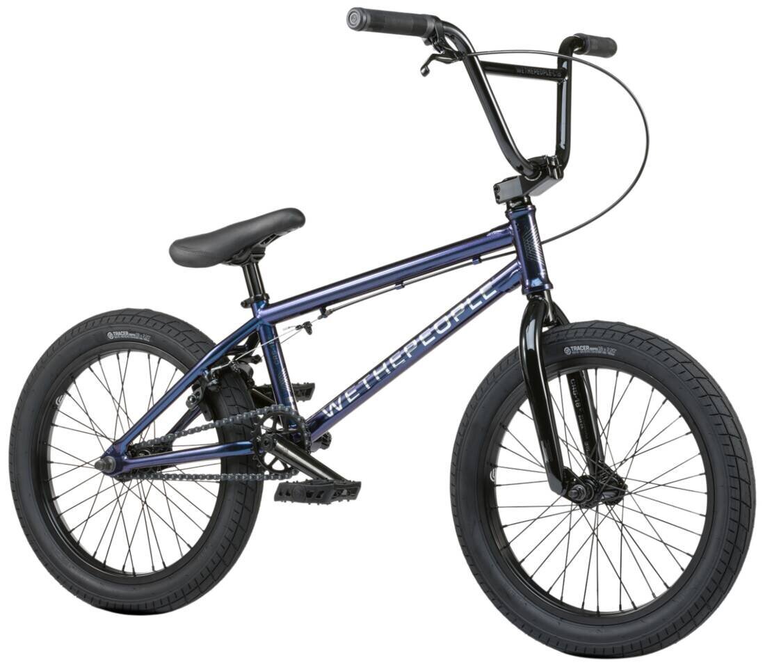 Wethepeople CRS 18" 2021 BMX Freestyle dviratis, Galactic Purple kaina ir informacija | Dviračiai | pigu.lt