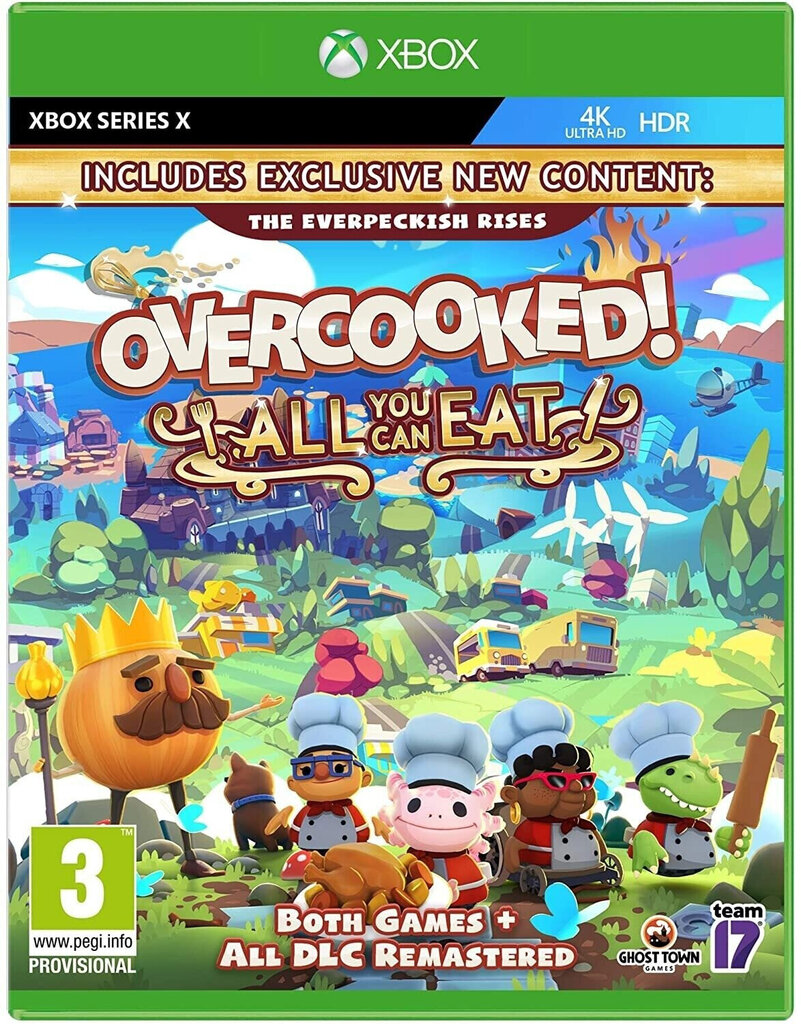 Overcooked All You Can Eat XBOX SERIES X цена и информация | Kompiuteriniai žaidimai | pigu.lt