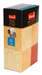 Чай GURMAN'S EARL GREY в пакетиках, 100 шт x 2г цена и информация | Чай | pigu.lt