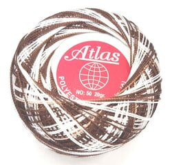 Nėrimo siūlai Atlas; spalva 309 kaina ir informacija | Mezgimui | pigu.lt