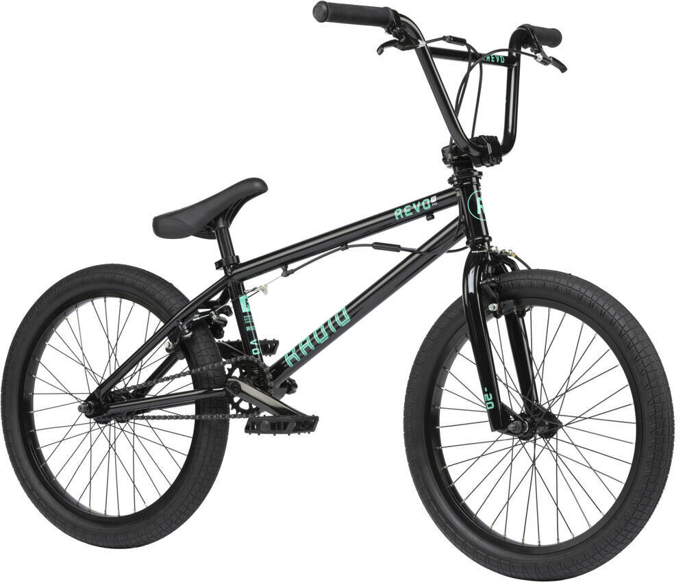 Radio Revo Pro FS 20" 2021 BMX Freestyle dviratis, juodas цена и информация | Dviračiai | pigu.lt