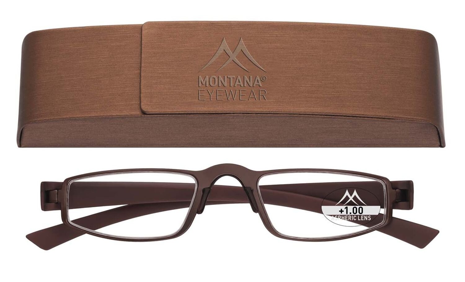 Skaitymo akiniai Montana, rudi kaina ir informacija | Akiniai | pigu.lt