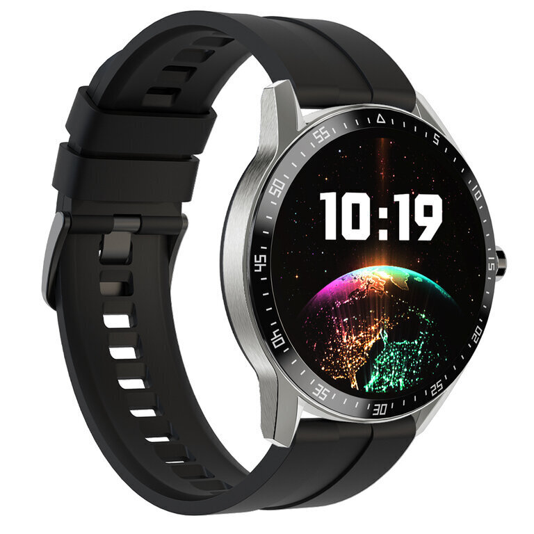 G. Rossi SW018 Silver/Black kaina ir informacija | Išmanieji laikrodžiai (smartwatch) | pigu.lt