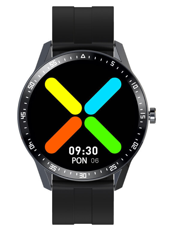 G. Rossi SW018 Black kaina ir informacija | Išmanieji laikrodžiai (smartwatch) | pigu.lt