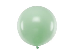 Apvalus guminis balionas Pastel Pistachio kaina ir informacija | Balionai | pigu.lt