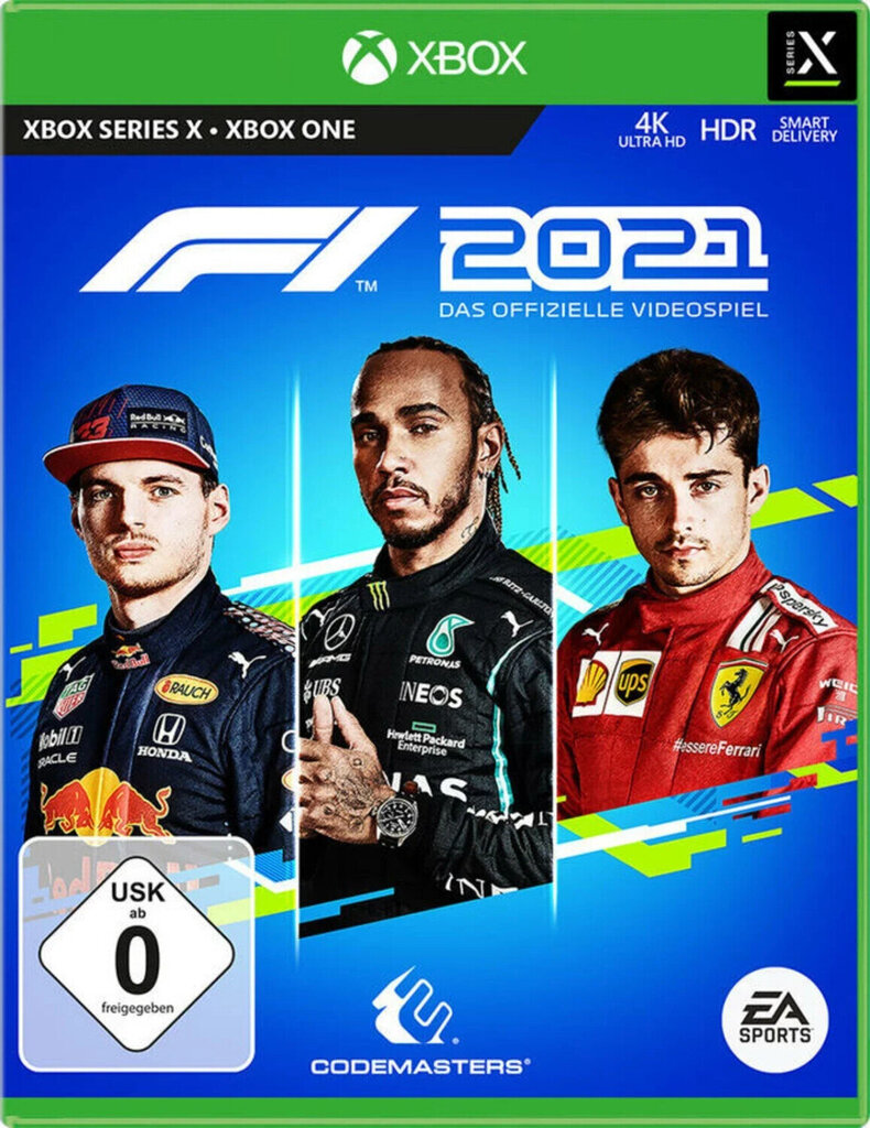 F1 2021 XBOX ONE/ XBOX SERIES X цена и информация | Kompiuteriniai žaidimai | pigu.lt