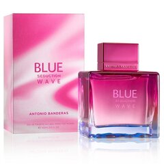 Tualetinis vanduo Antonio Banderas Blue Seduction Wave EDT moterims 100 ml kaina ir informacija | Kvepalai moterims | pigu.lt