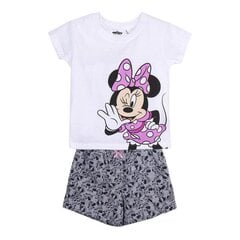 Komplektas mergaitėms Minnie Mouse, baltas цена и информация | Комплекты для девочек | pigu.lt