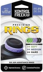 Кольца для джойстика KontrolFreek Precision Rings mixed 6-pack, PS/ Nintendo/ Xbox цена и информация | Аксессуары для компьютерных игр | pigu.lt