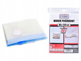 Вакуумный пакет WIKI - 80 x 120 см - набор из 10 шт. цена и информация | Вешалки для одежды | pigu.lt