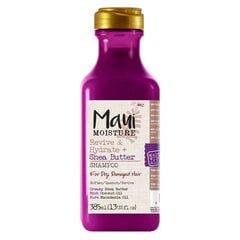 Шампунь для сухих и поврежденных волос с маслом ши Maui Moisture Revive Hydrate SHampoo, 385 мл цена и информация | Шампуни | pigu.lt