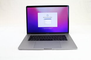 MacBook Pro 2017 Retina 15" 4xUSB-C - Core i7 2.9GHz / 16GB / 512GB SSD / SWE / Space Gray (atnaujintas, būklė A) kaina ir informacija | Nešiojami kompiuteriai | pigu.lt