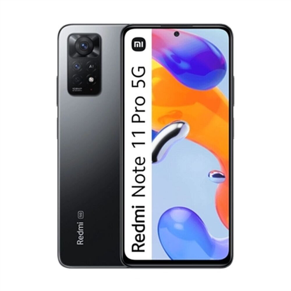 Xiaomi Redmi Note 11 Pro 5G, 128 GB, Dual SIM, Graphite Gray kaina ir informacija | Mobilieji telefonai | pigu.lt