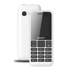 Alcatel 1068D 1,8" White kaina ir informacija | Mobilieji telefonai | pigu.lt