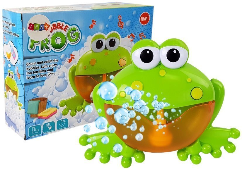 Burbulus pučiantis vonios žaislas Varlė kaina ir informacija | Vandens, smėlio ir paplūdimio žaislai | pigu.lt