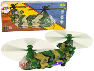 Военный вертолет со звуками цена и информация | Игрушки для мальчиков | pigu.lt