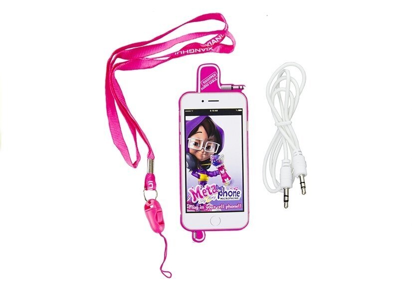 Vaikiškas karaoke mikrofonas, rožinis kaina ir informacija | Lavinamieji žaislai | pigu.lt