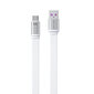 WK Design King Kong 2nd Gen, USB - USB Type C cable for fast charging / data transmission 6A 1.3m white (WDC-156) цена и информация | Laidai telefonams | pigu.lt