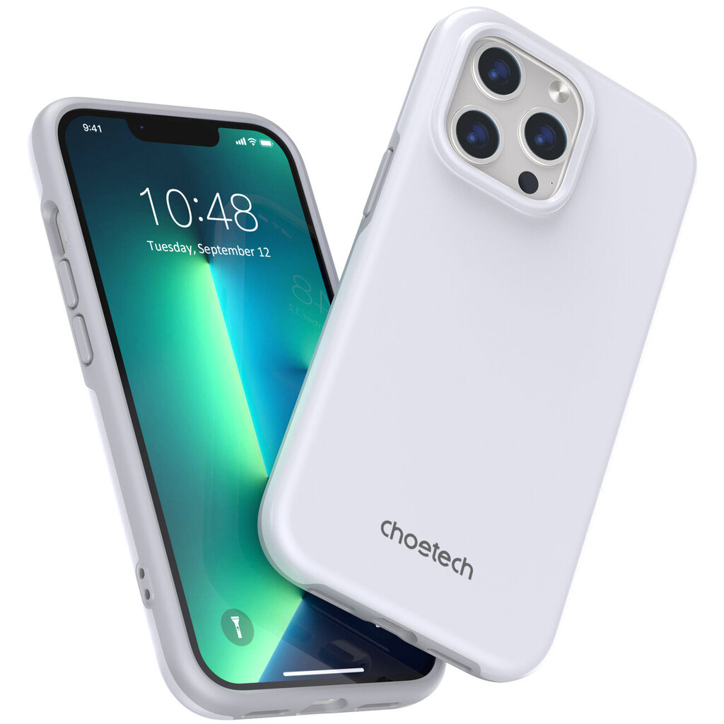 Choetech MFM Anti-drop, iPhone 13 Pro white (PC0113-MFM-WH) kaina ir informacija | Telefono dėklai | pigu.lt