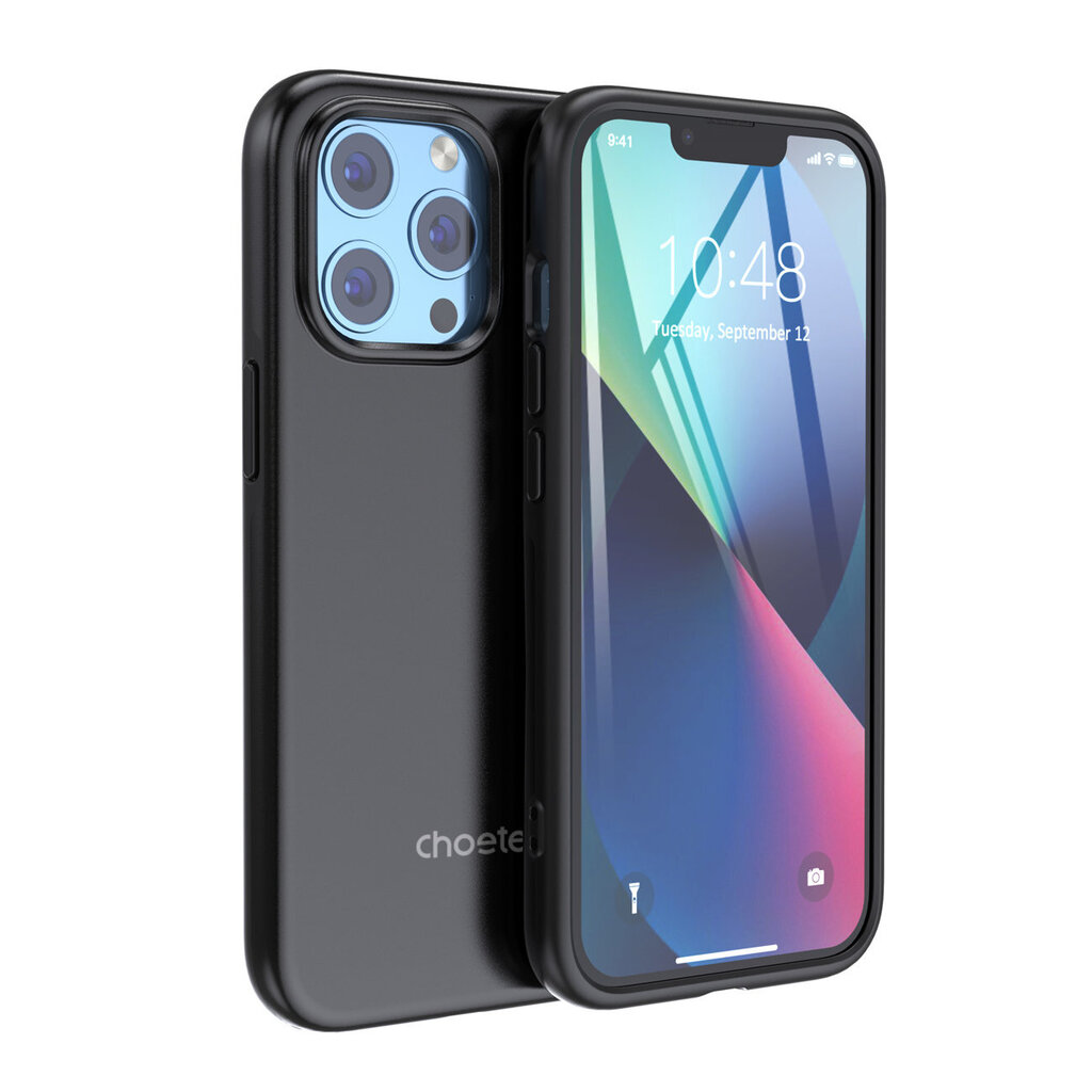 Choetech MFM Anti-drop case skirtas iPhone 13 Pro PC0113-MFM-BK, juodas kaina ir informacija | Telefono dėklai | pigu.lt