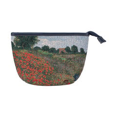 Kosmetikos krepšys Claude Monet - Aguonų laukas kaina ir informacija | Kosmetinės, veidrodėliai | pigu.lt