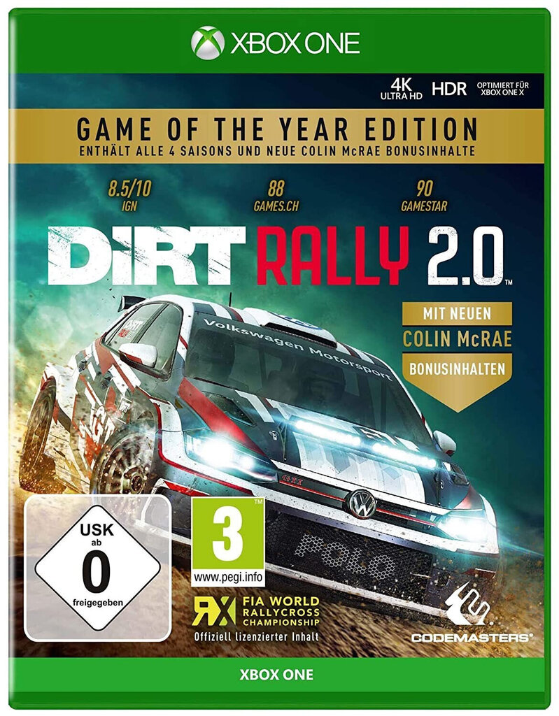 Компьютерная Игра Компьютерная Игра DiRT Rally 2.0 Game Of The.