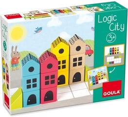 Medinė dėlionė Goula, Logical City 50200 kaina ir informacija | Goula Vaikams ir kūdikiams | pigu.lt